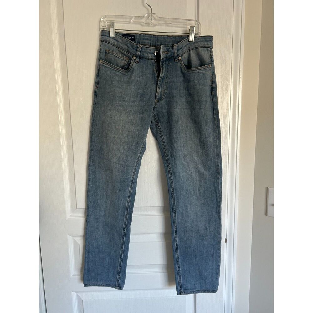 Men's Peter Millar Jeans - 32 Waist - Slim Straight